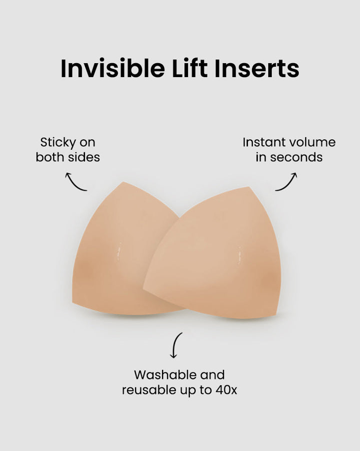 Double-Sided Adhesive Invisible Lift Inserts (Buy 1 Get 1 Free)
