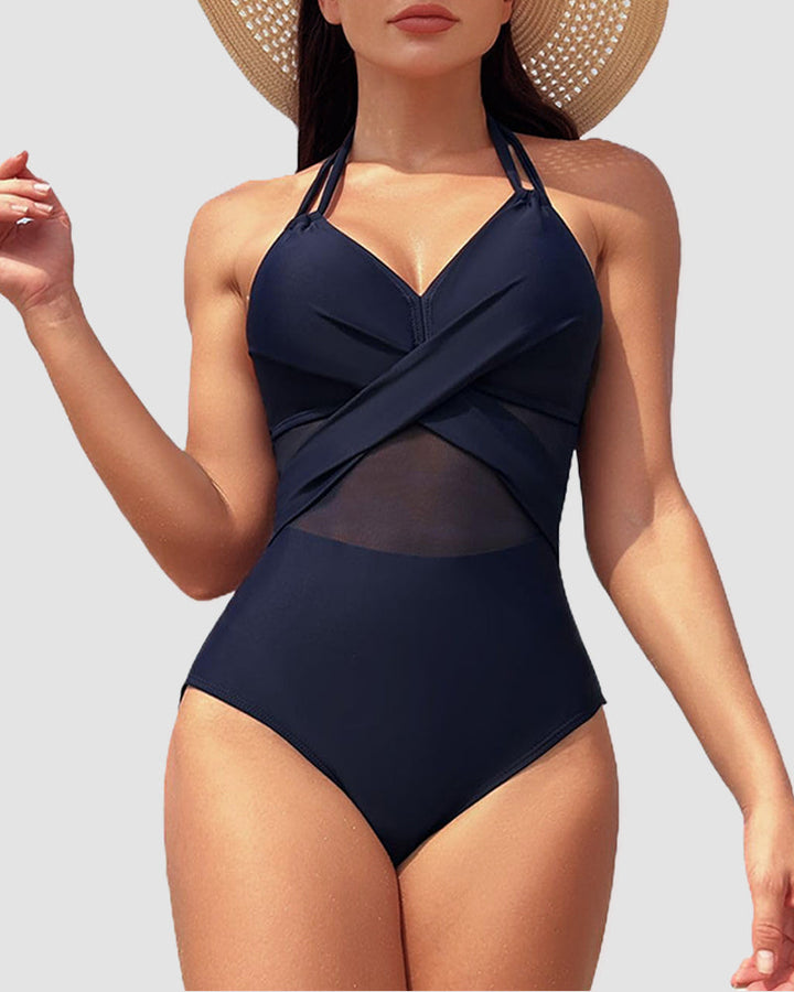LilyLove® High Waisted Tummy Control One Piece Swimsuit