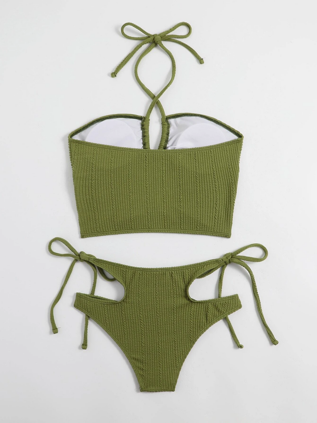 LilyLove® Fashion Design Hollow Out Lace-Up Bikini Set