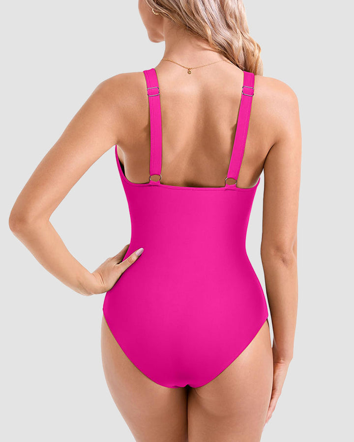 LilyLove® Sexy Mesh Tummy Control One Piece Swimsuit