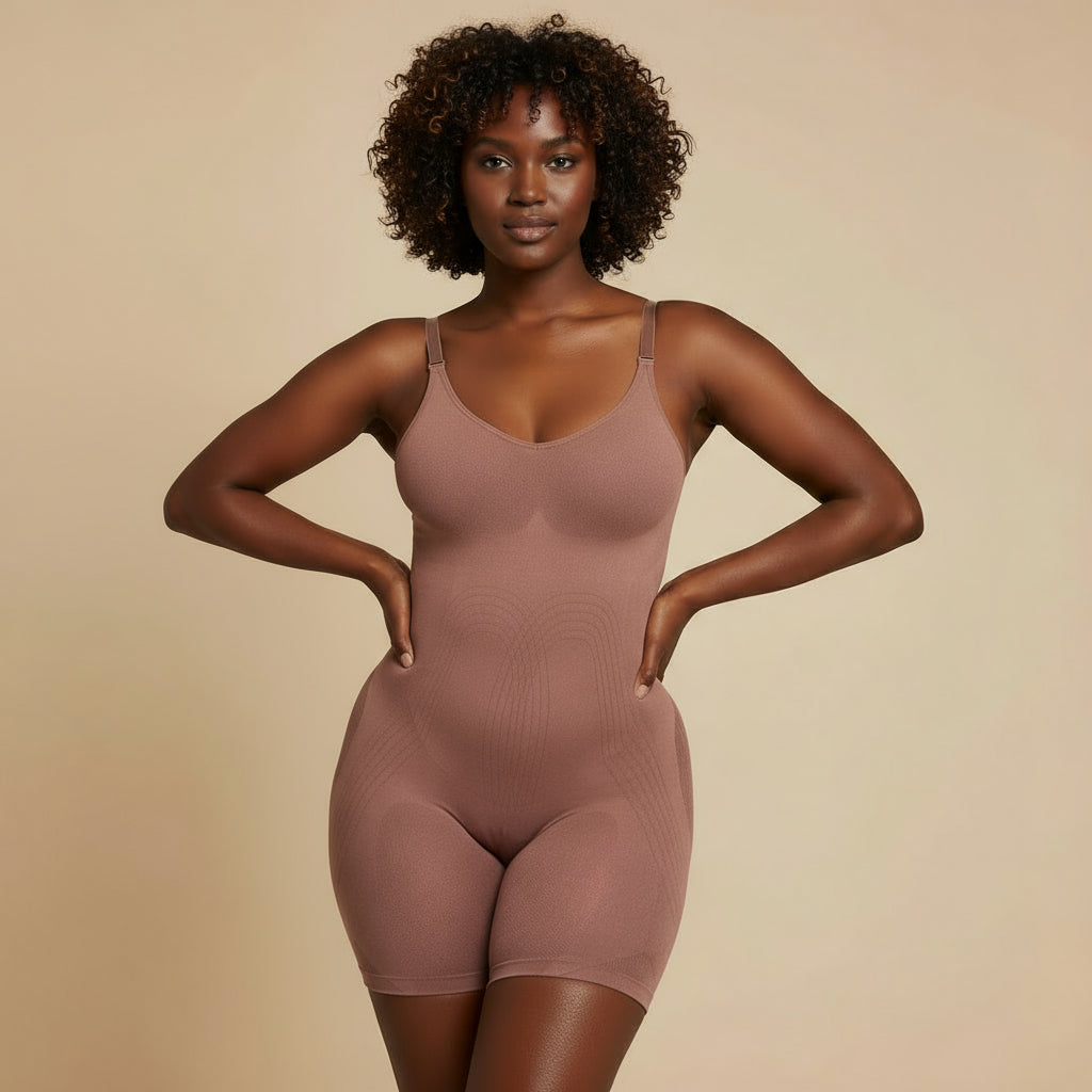 Low Back Comfort Mid-thigh Full Bodysuit