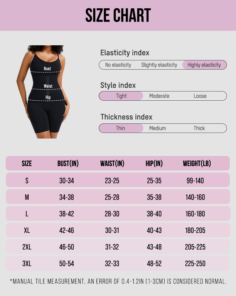 Seamless Double Compression Shaping Bodysuit