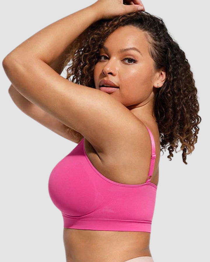 Full Coverage Comfort Wireless Sculpt Bra (2 Pcs)