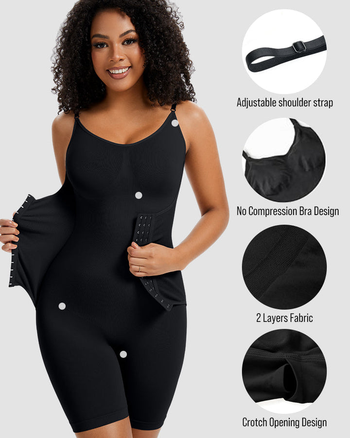 Seamless Double Compression Shaping Bodysuit