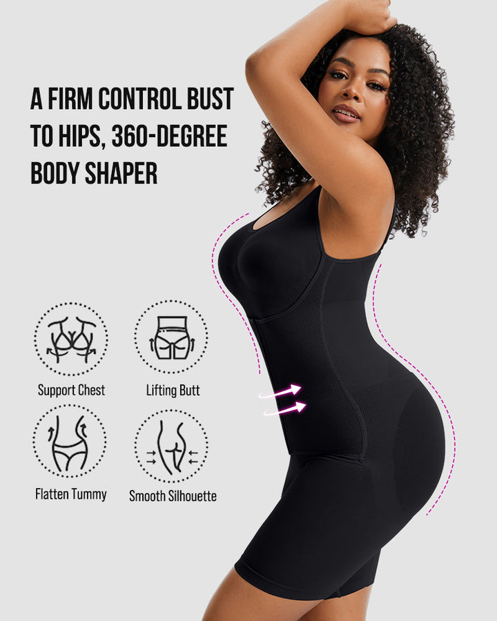 Seamless Double Compression Shaping Bodysuit