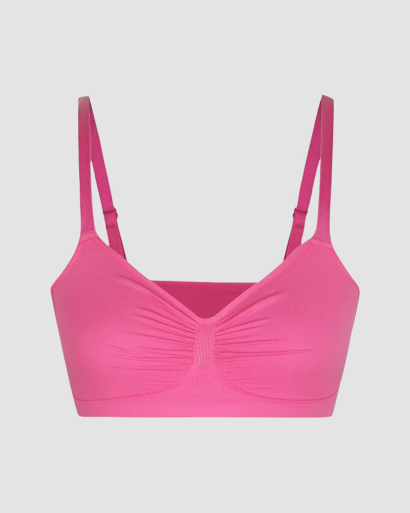 Full Coverage Comfort Wireless Sculpt Bra (2 Pcs)