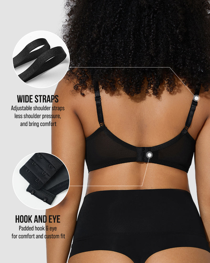 Full Coverage Lace Minimizer Bra