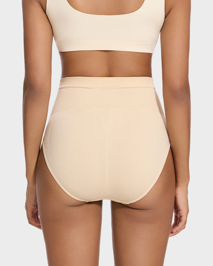 Mid-Waist Tummy Control Shaping Brief Panty (2 Pack)