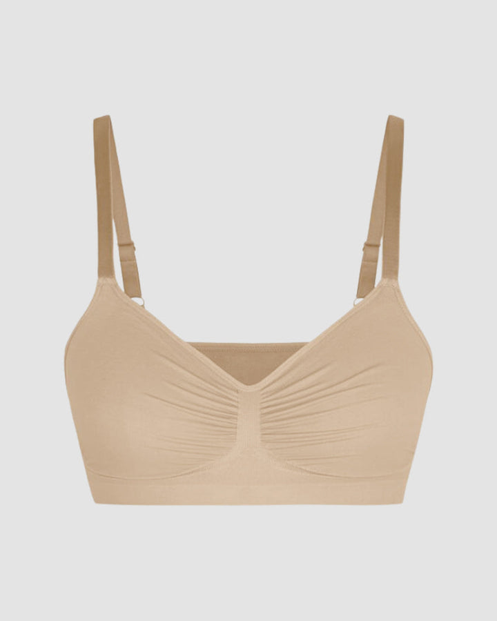 Full Coverage Comfort Wireless Sculpt Bra (2 Pcs)