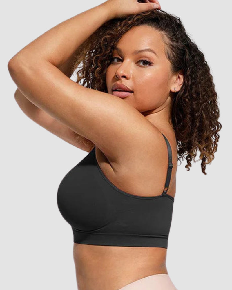Full Coverage Comfort Wireless Sculpt Bra (2 Pcs)