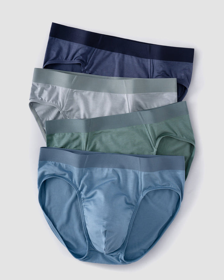 Men's Modal Seamless Anti-Odor Briefs - 5 Pack