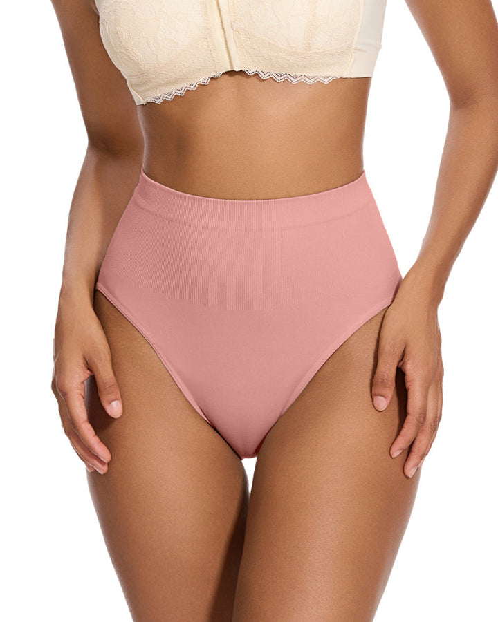 Mid-Waist Tummy Control Shaping Brief Panty (2 Pack)