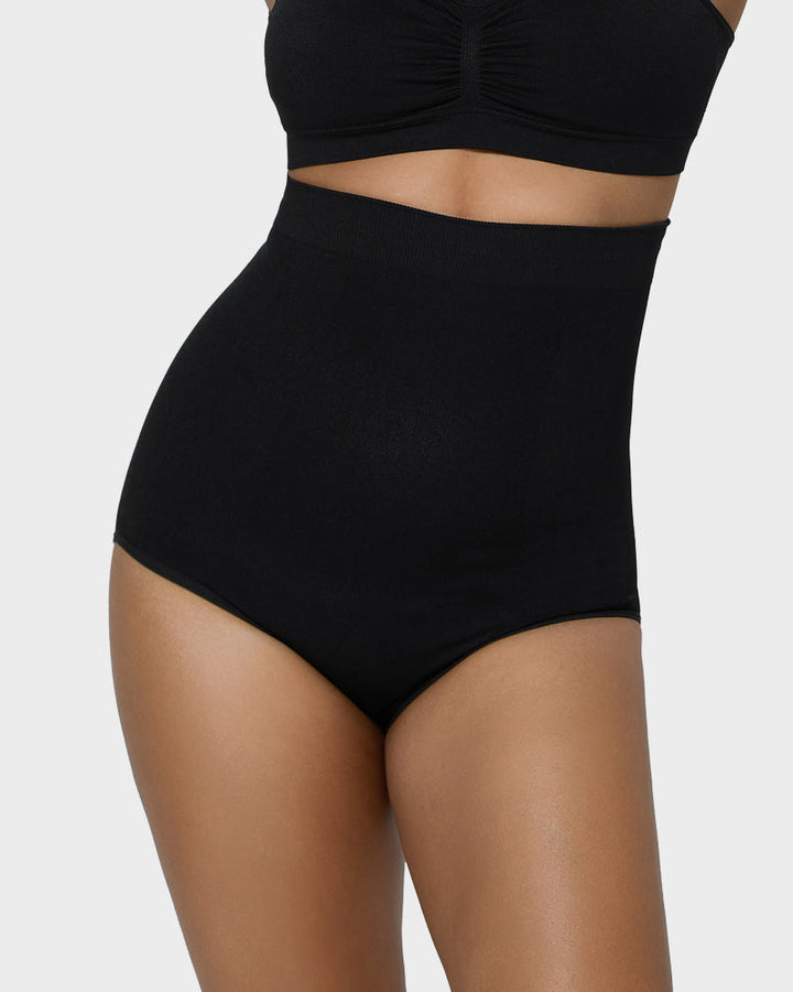 High Waist Tummy Control Brief Shaping Panty (2 Pack)