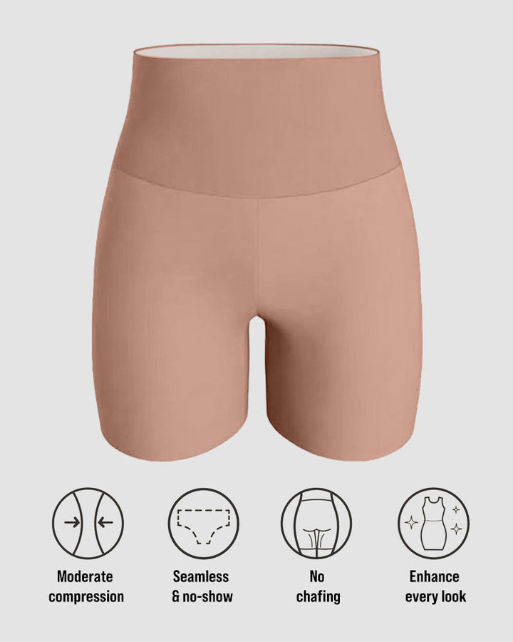Lightweight Slimming High-Waist Yoga Shorts