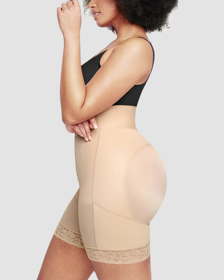 Boned Sculpt High Waist Shaper Shorts