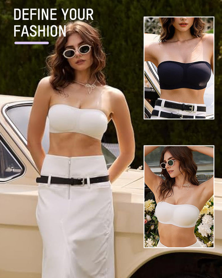Versatile Strapless Padded Bandeau Bra